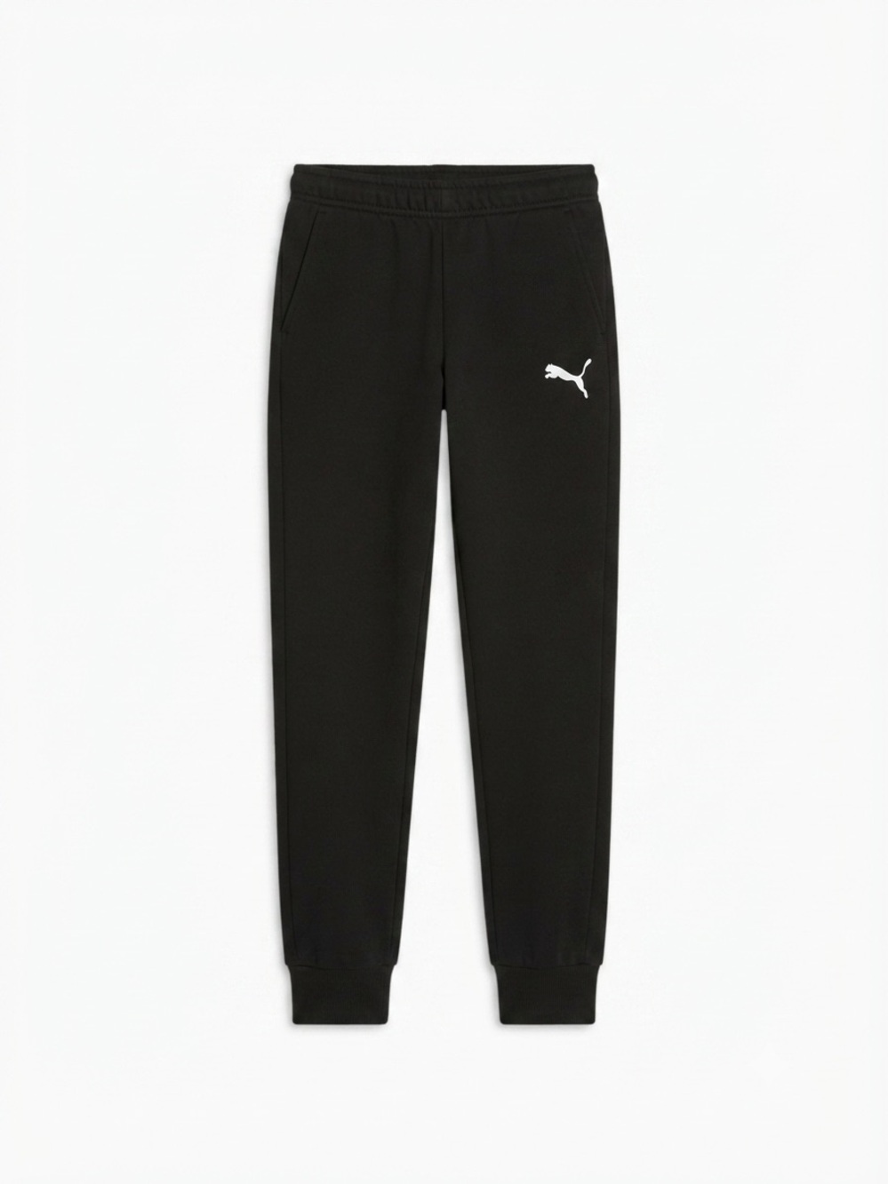 Puma Black Logo Cuffed Athletic Sweatpants Joggers Size S / P